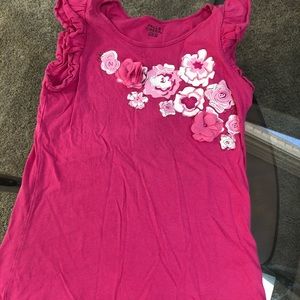 kids pink tank top